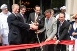 Mayor Vincent Gray, Ambassador François Delattre, PAUL Break Bread Together...